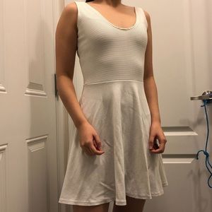 French connection white skater dress